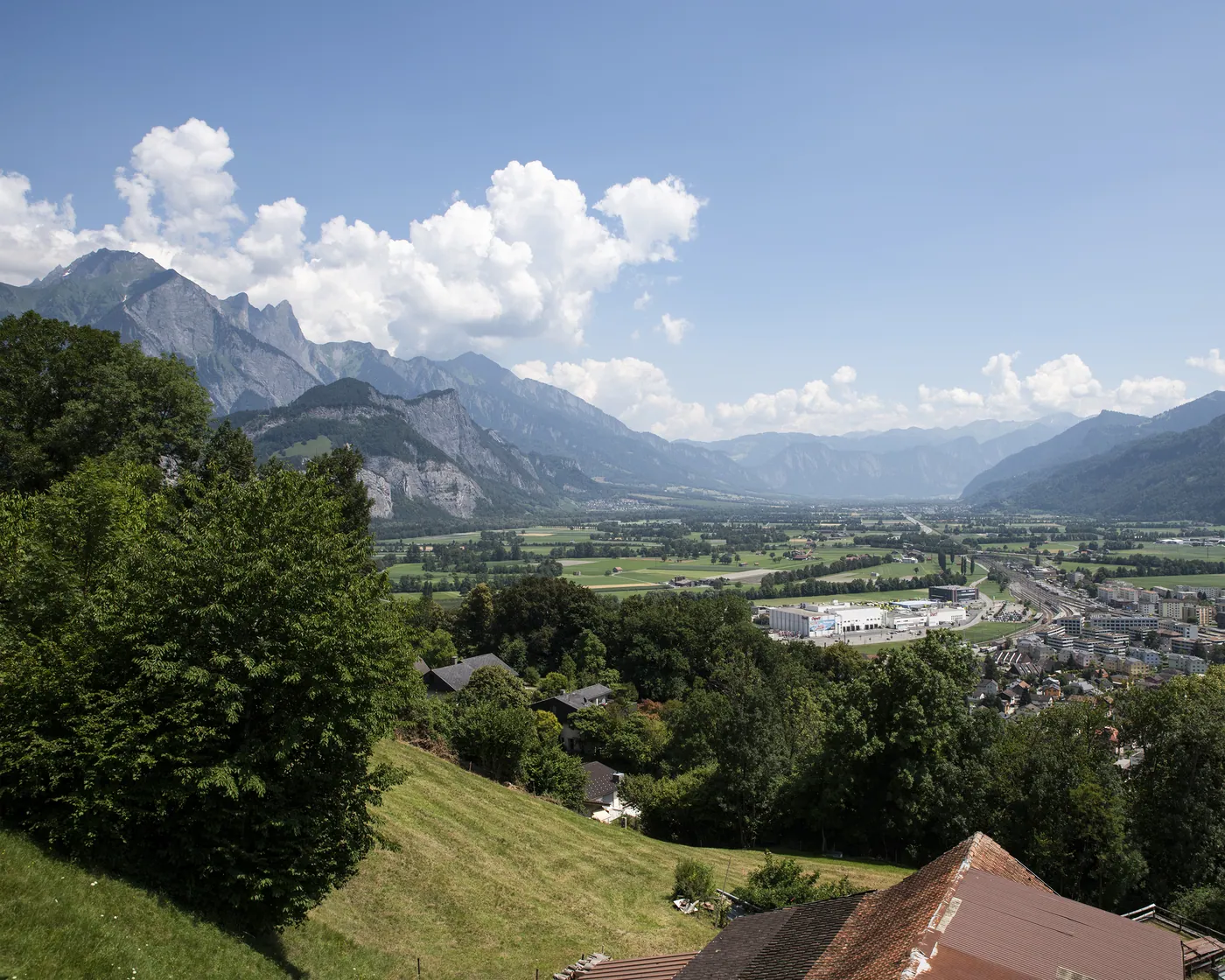 Rheintaler Höhenweg, etap 6