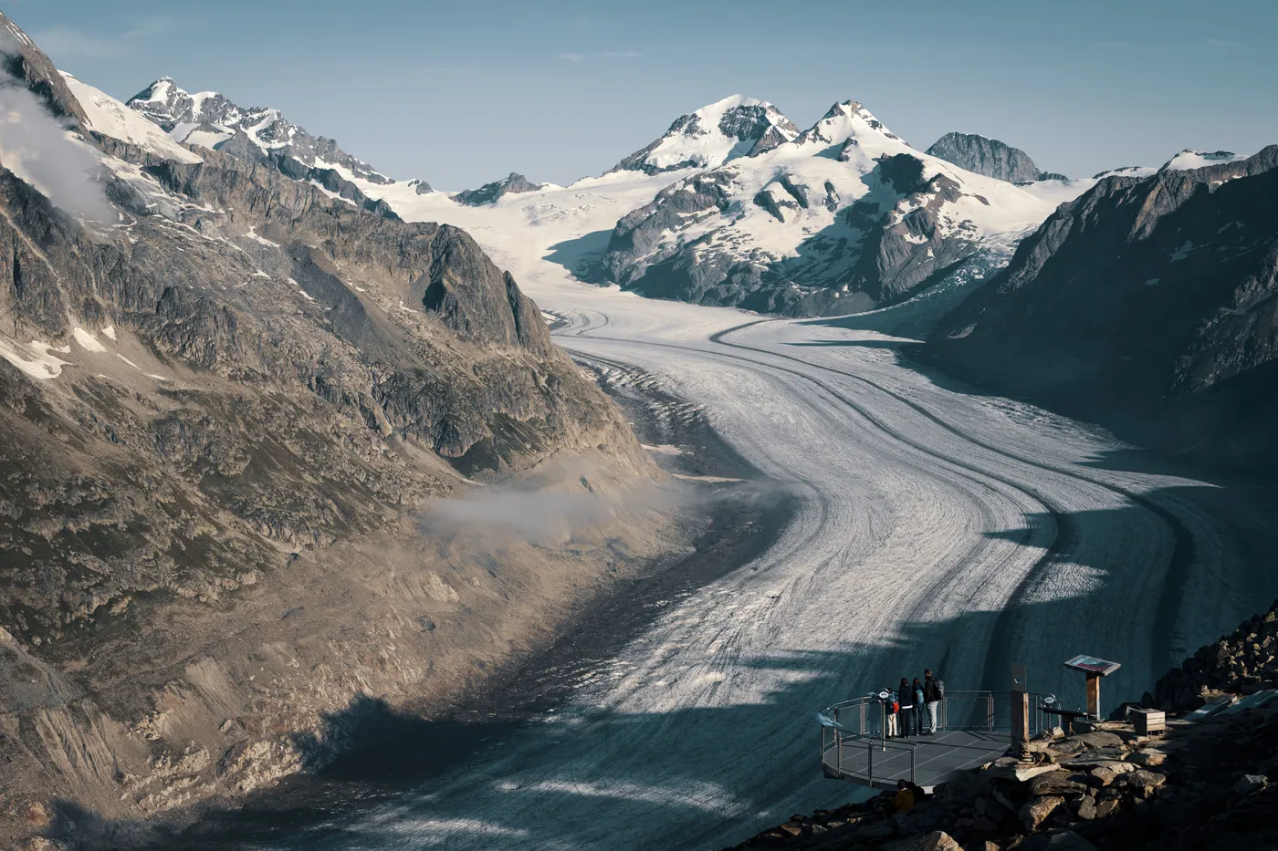 Aletsch Arena — raj nad rzeką lodu