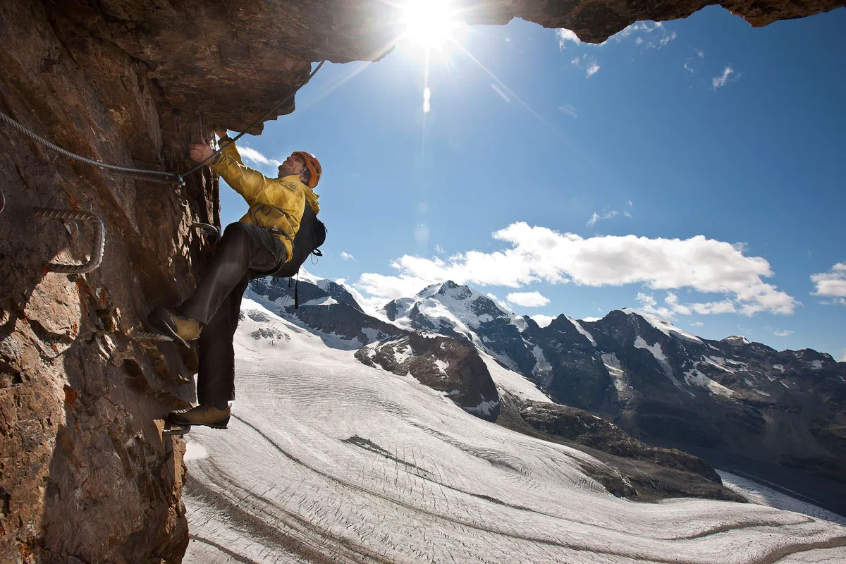 Via ferrata na Piz Trovat