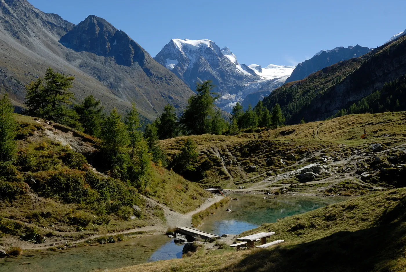 Arolla — na końcu doliny Hérens