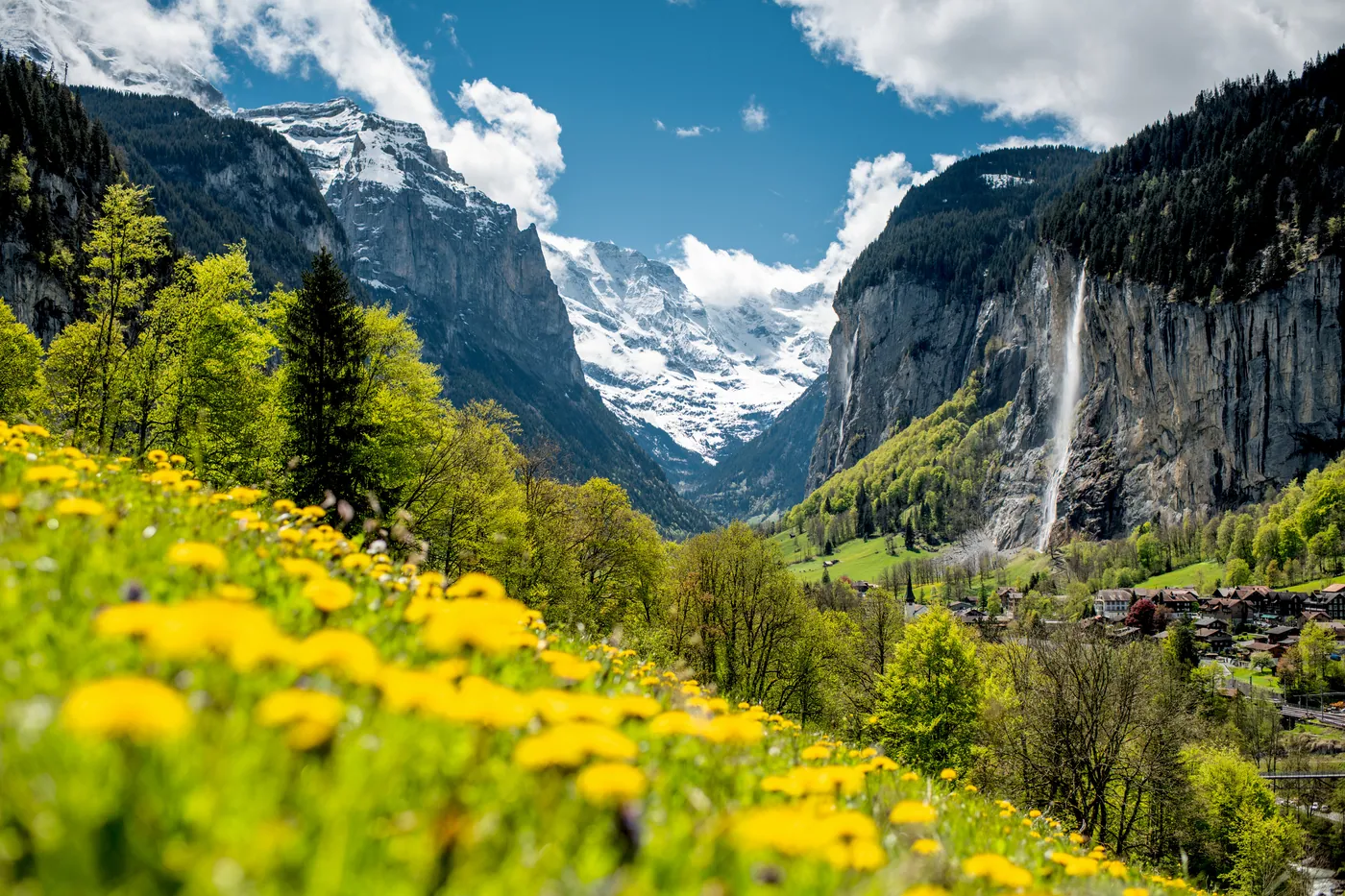 Lauterbrunnen — dolina wodospadów