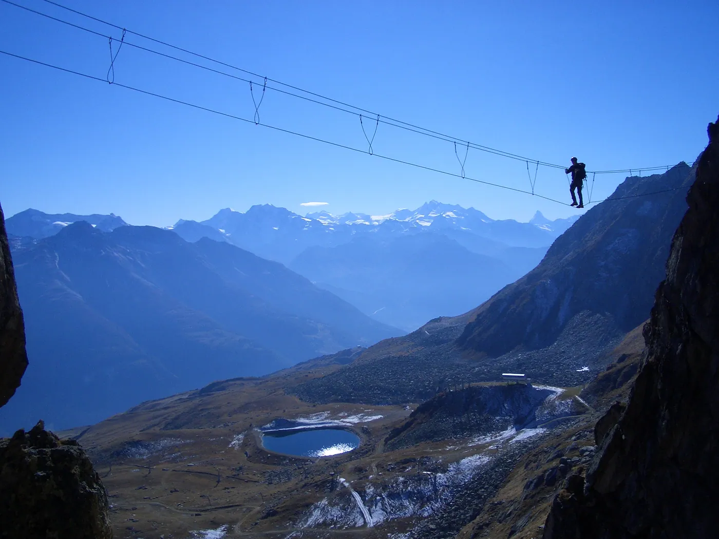 Via ferrata na Eggishorn