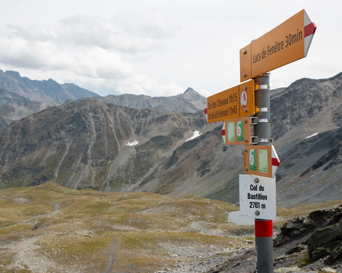 Les cols du Grand-St-Bernard