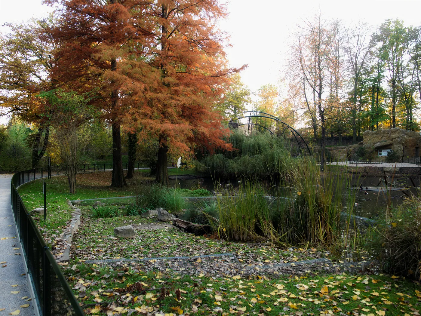 Park zwierząt Lange Erlen