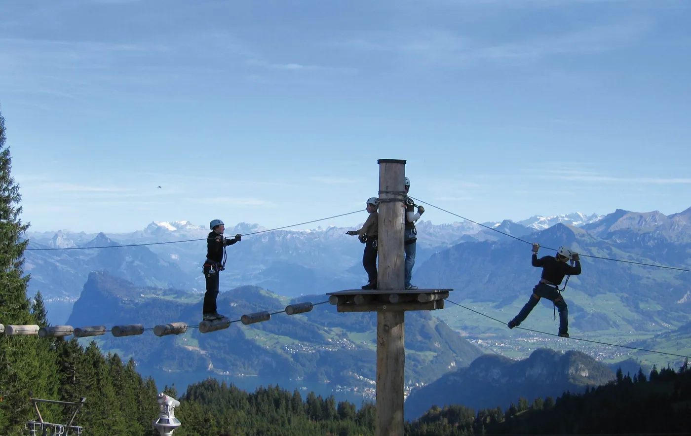 Park linowy Pilatus (Fräkmüntegg)