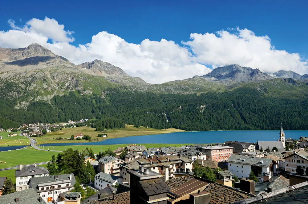 Silvaplana — wiatr, woda i Corvatsch