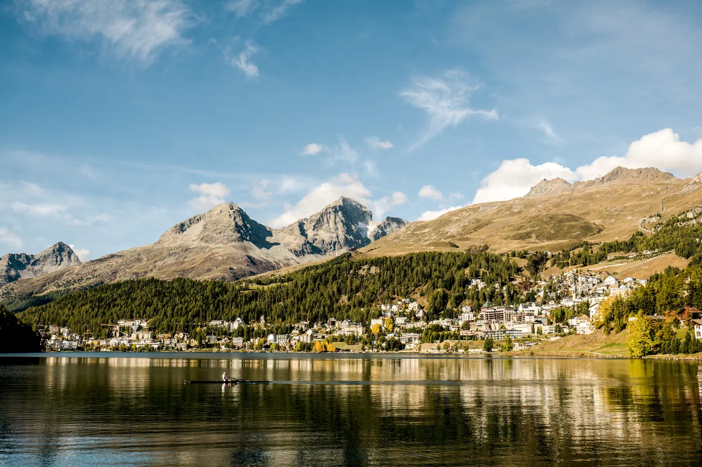 St. Moritz — blask Górnej Engadyny