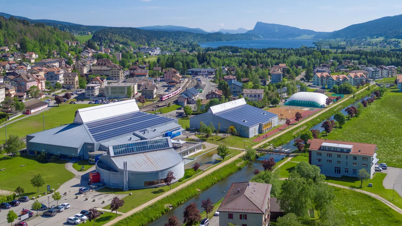 Centrum sportu w Le Sentier