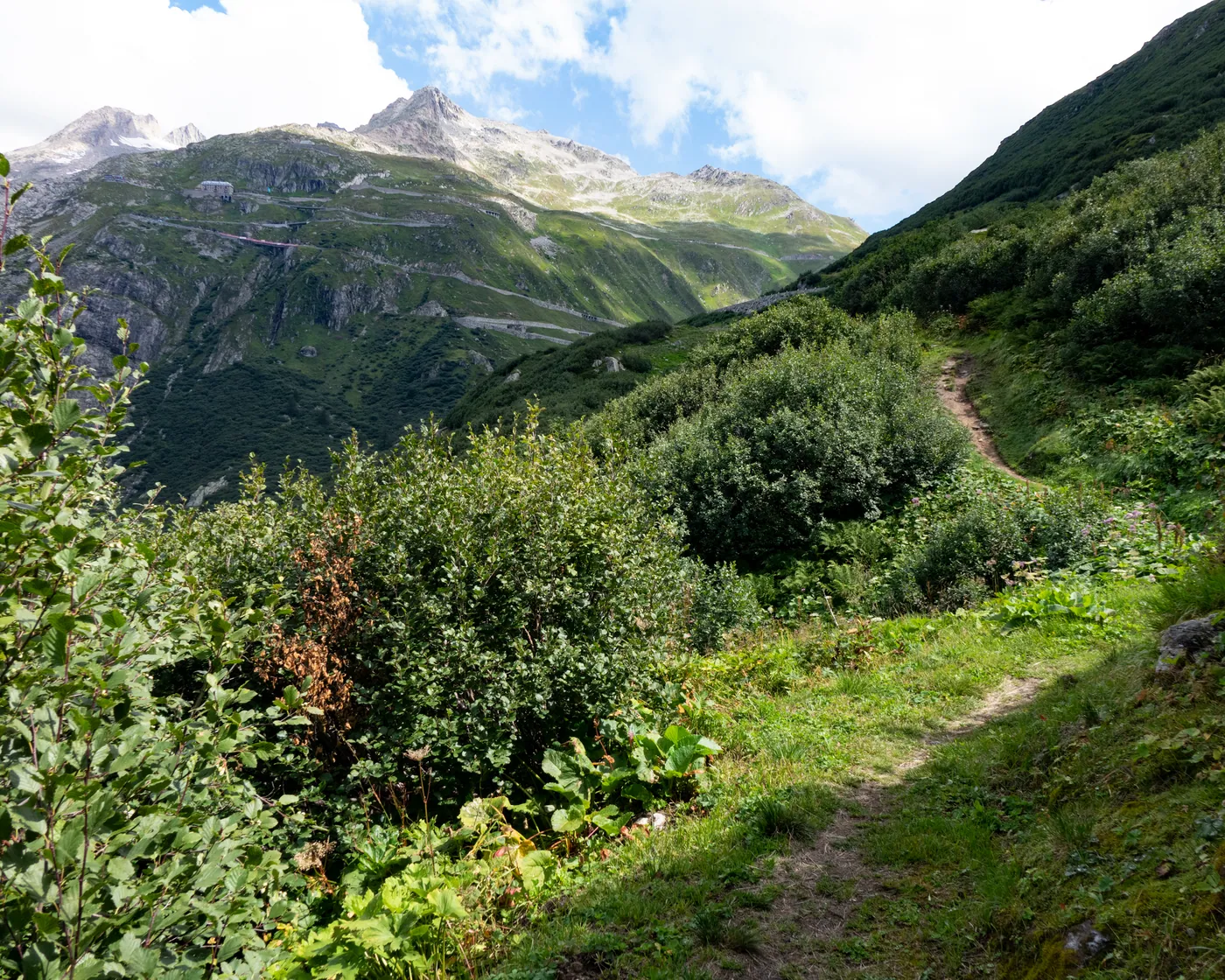 Furka-Höhenweg, etap 1