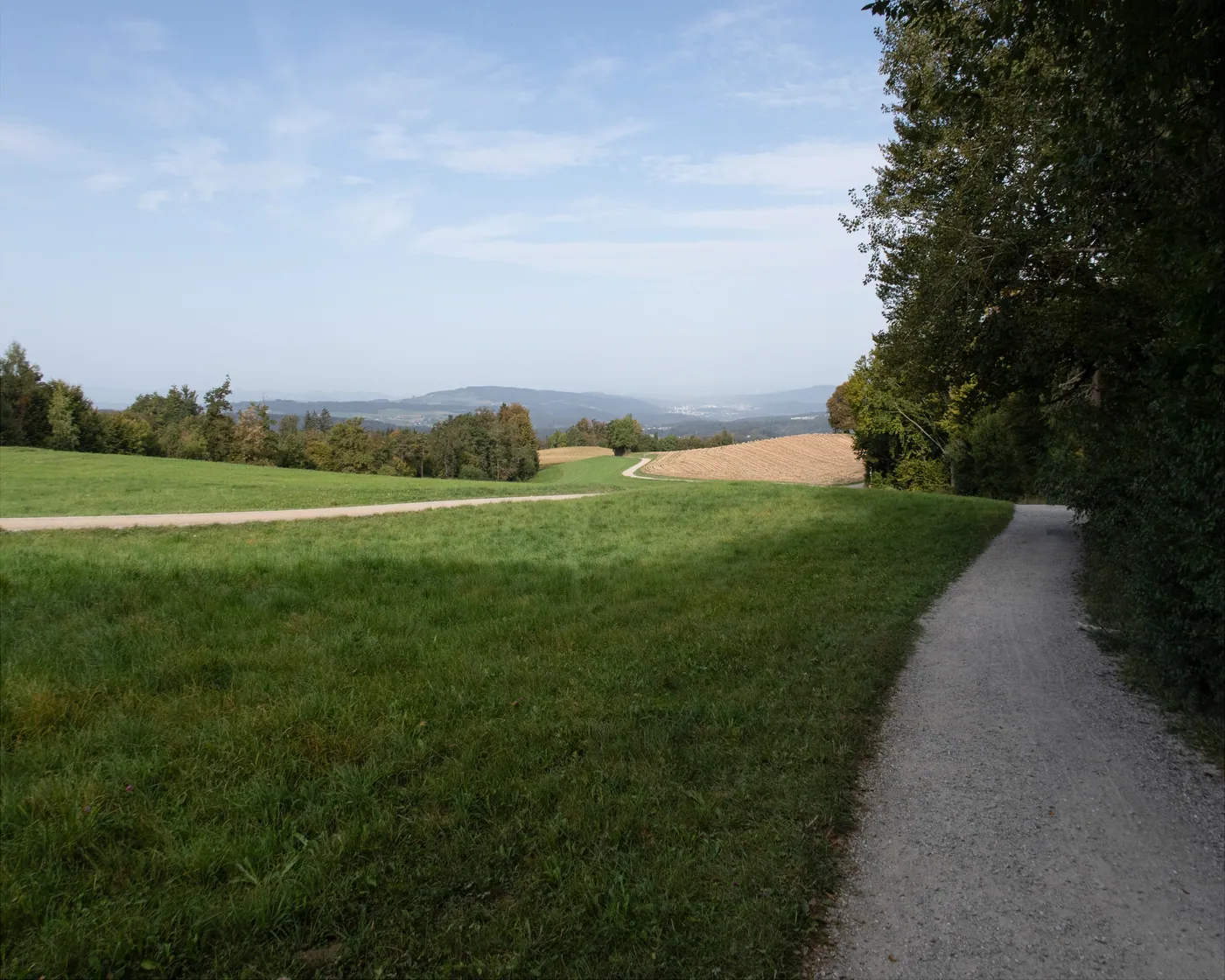 Panoramaweg Albis, etap 1