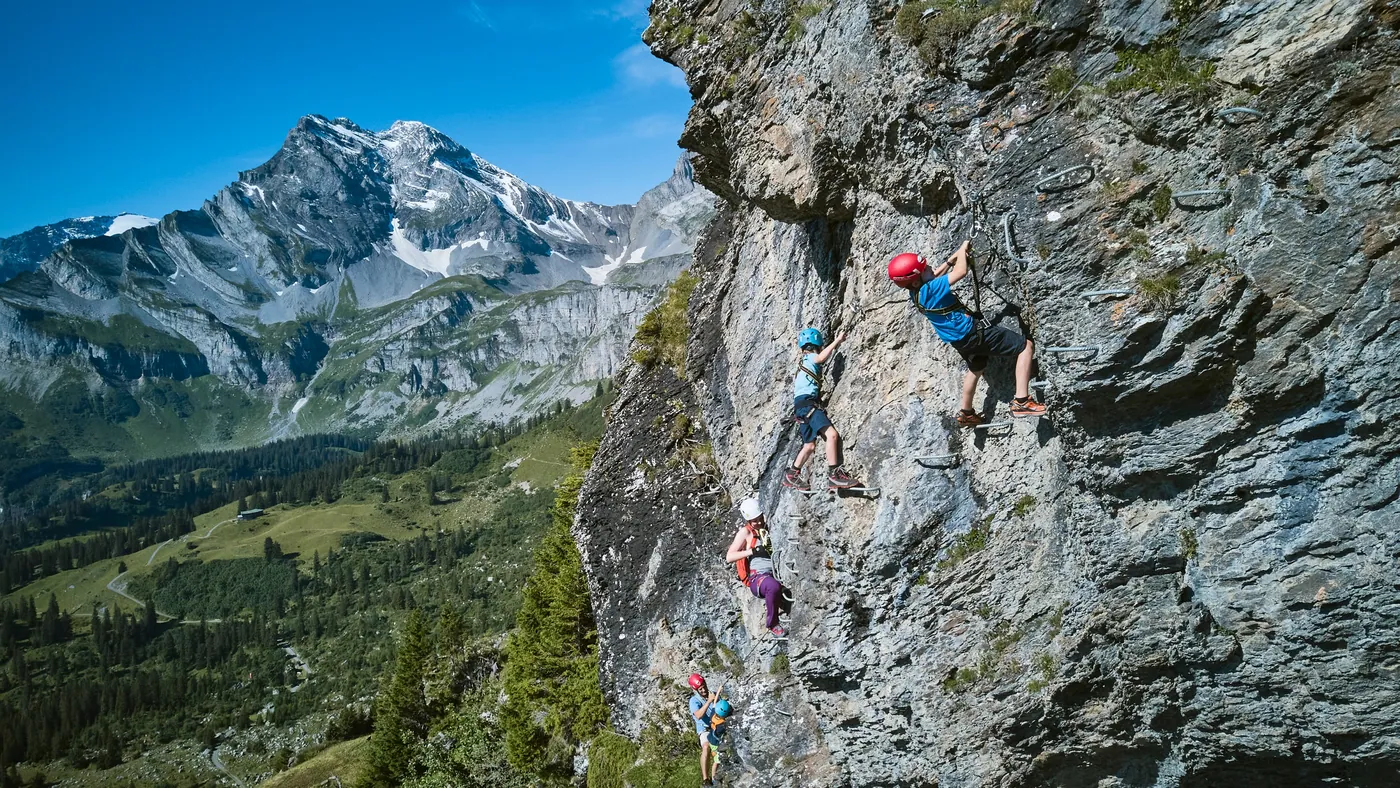 Via ferrata dla dzieci (Braunwald)