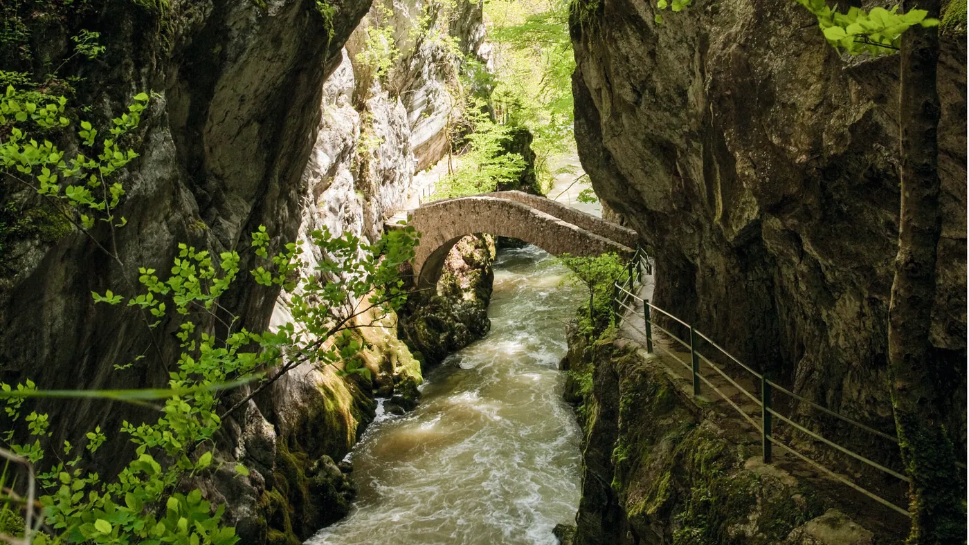 Wąwóz Areuse (Gorges de l'Areuse)