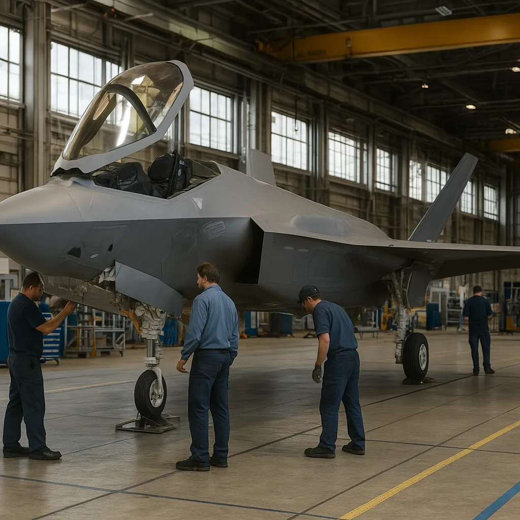 Ruag zmontuje w Emmen tylko 3 szwajcarskie myśliwce F-35