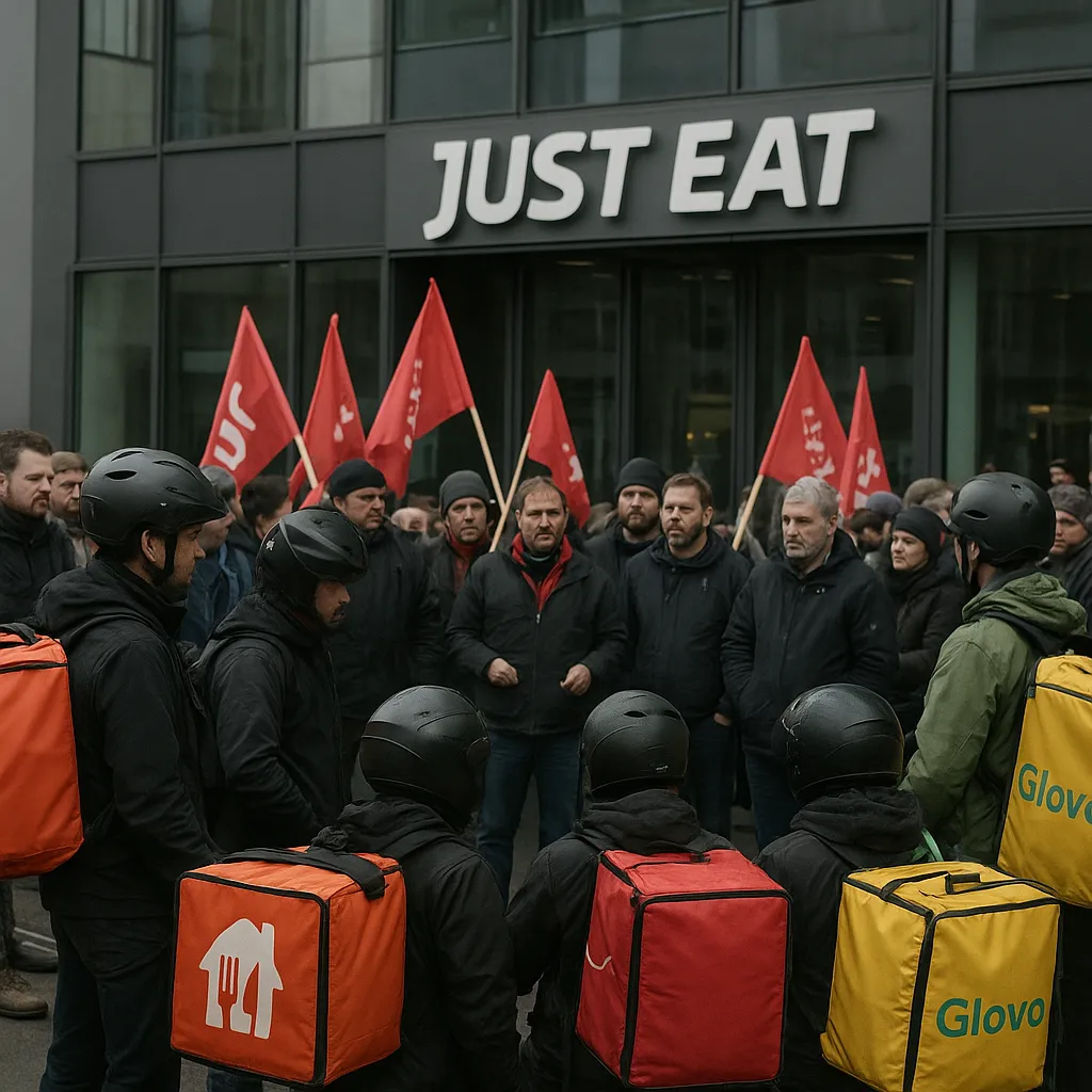 Just Eat zmienia model, około 500 pracowników drży o pracę