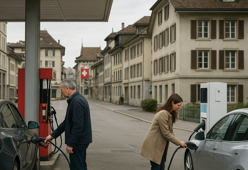Ceny paliw w Szwajcarii – więcej zainteresowania e‑autami