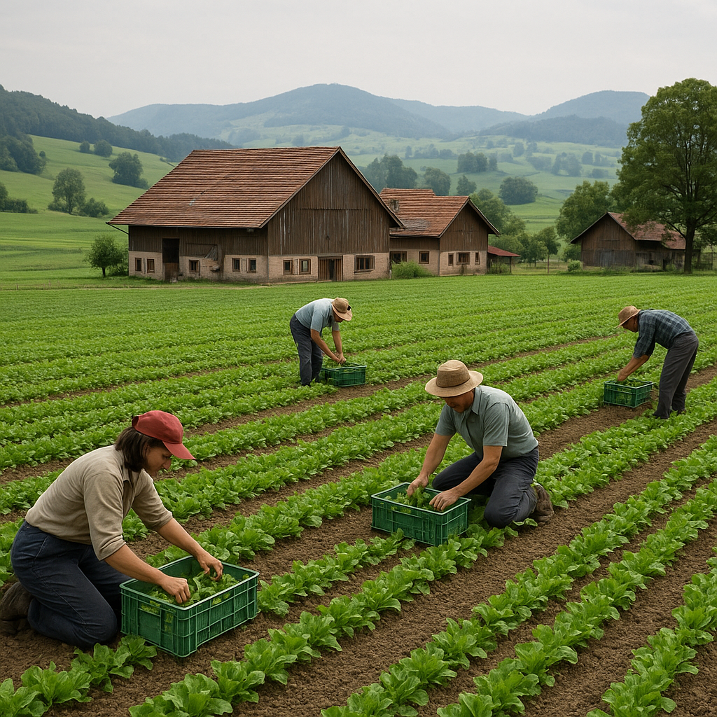 Bez migrantów nie ma komu pracować? Rolnicy podzieleni ws. ograniczenia migracji w Szwajcarii